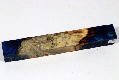Pen Blank Hybridwood Buckeye Burl stabilisiert - HybrWo4045