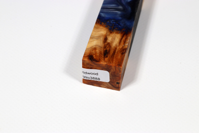 Pen Blank Hybridwood Yew Burl stabilized - HybrWo3888