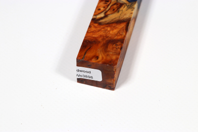 Pen Blank Hybridwood Yew Burl stabilized - HybrWo3898