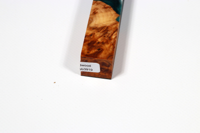 Pen Blank Hybridwood Yew Burl stabilized - HybrWo3919
