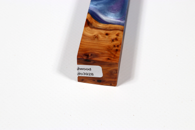 Pen Blank Hybridwood Yew Burl stabilized - HybrWo3928