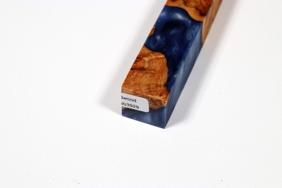 Pen Blank Hybridwood Yew Burl stabilized - HybrWo3929