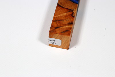 Pen Blank Hybridwood Yew Burl stabilized - HybrWo3979