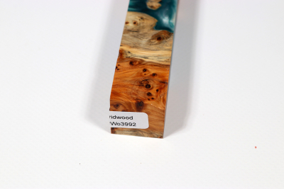 Pen Blank Hybridwood Yew Burl stabilized - HybrWo3992