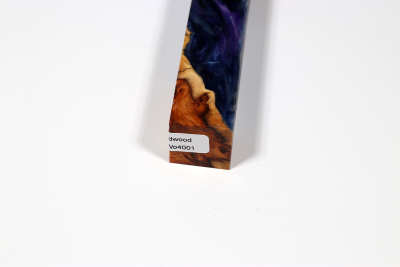 Pen Blank Hybridwood Yew Burl stabilized - HybrWo4001