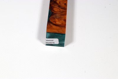 Pen Blank Hybridwood Yew Burl stabilized - HybrWo4016