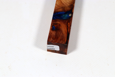 Pen Blank Hybridwood Yew Burl stabilized - HybrWo4058