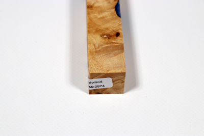 Pen Blank Hybridwood Ash Burl stabilized - HybrWo3974