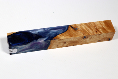 Pen Blank Hybridwood Ash Burl stabilized - HybrWo3980