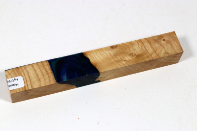 Pen Blank Hybridwood Ash Burl stabilized - HybrWo4078