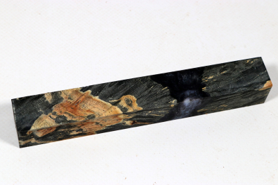 Pen Blank Hybridwood Eschenahorn Maser schwarz stabilisiert - HybrWo4043