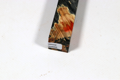 Pen Blank Hybridwood Box Elder Maple Burl black stabilized - HybrWo4095
