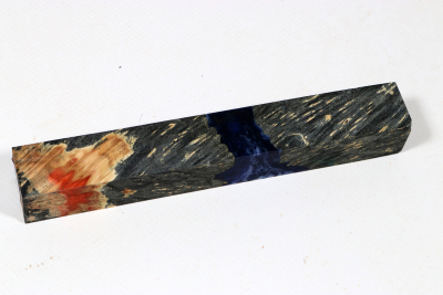 Pen Blank Hybridwood Box Elder Maple Burl black stabilized - HybrWo4095 Pen Blank Hybridwood Box Elder Maple Burl black stabilized - HybrWo4095