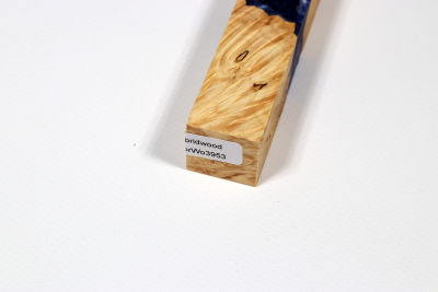 Pen Blank Hybridwood Box Elder Maple Burl stabilized - HybrWo3953