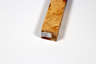 Pen Blank Hybridwood Box Elder Maple Burl stabilized - HybrWo3991