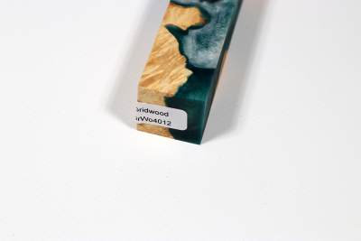 Pen Blank Hybridwood Box Elder Maple Burl stabilized - HybrWo4012