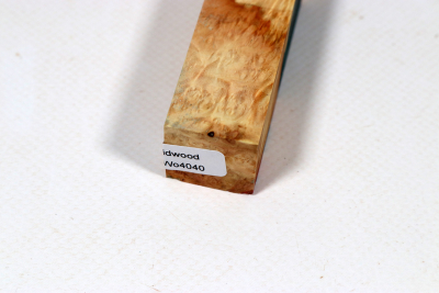 Pen Blank Hybridwood Eschenahorn Maser stabilisiert - HybrWo4040