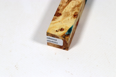 Pen Blank Hybridwood Eschenahorn Maser stabilisiert - HybrWo4053
