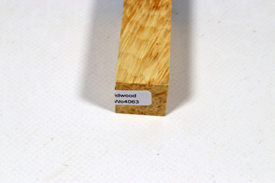 Pen Blank Hybridwood Box Elder Maple Burl stabilized - HybrWo4063