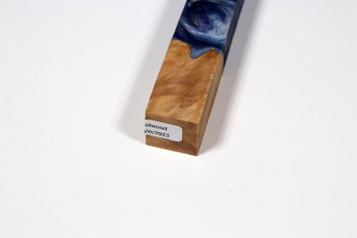 Pen Blank Hybridwood Hornbeam Burl stabilized - HybrWo3923