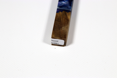 Pen Blank Hybridwood Laurel Burl stabilized - HybrWo3881