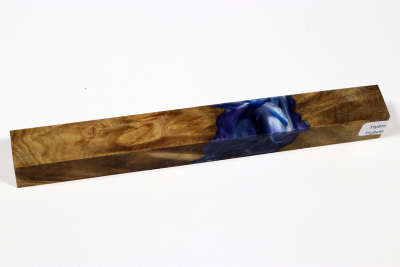 Pen Blank Hybridwood Laurel Burl stabilized - HybrWo3881