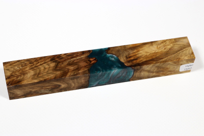 Pen Blank Hybridwood Laurel Burl stabilized - HybrWo3914