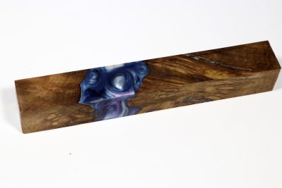 Pen Blank Hybridwood Laurel Burl stabilized - HybrWo3996