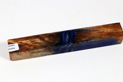 Pen Blank Linden Tree Burl stabilized - HybrWo4042