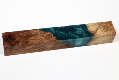 Pen Blank Hybridwood Nuss Maser stabilisiert - HybrWo3906