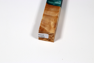 Pen Blank Hybridwood Poplar Burl stabilized - HybrWo3889