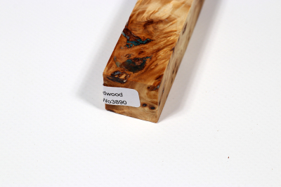 Pen Blank Hybridwood Poplar Burl stabilized - HybrWo3890