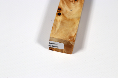 Pen Blank Hybridwood Poplar Burl stabilized - HybrWo3894
