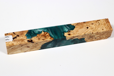 Pen Blank Hybridwood Horse Chestnut Burl stabilized - HybrWo3903