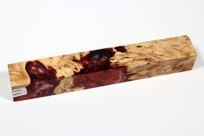 Pen Blank Hybridwood Horse Chestnut Burl stabilized - HybrWo3904