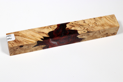 Pen Blank Hybridwood Horse Chestnut Burl stabilized - HybrWo3905