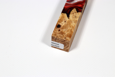 Pen Blank Hybridwood Horse Chestnut Burl stabilized - HybrWo3905