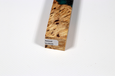 Pen Blank Hybridwood Horse Chestnut Burl stabilized - HybrWo3926
