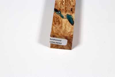 Pen Blank Hybridwood Horse Chestnut Burl stabilized - HybrWo3932