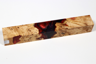 Pen Blank Hybridwood Horse Chestnut Burl stabilized - HybrWo3958