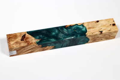 Pen Blank Hybridwood Horse Chestnut Burl stabilized - HybrWo3959