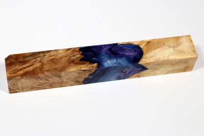 Pen Blank Hybridwood Rosskastanie Maser stabilisiert - HybrWo3964
