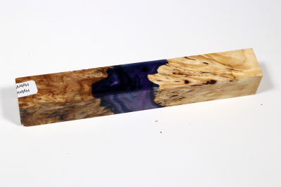 Pen Blank Hybridwood Rosskastanie Maser stabilisiert - HybrWo3964