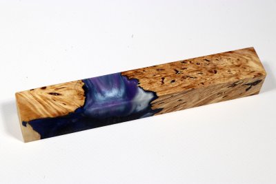 Pen Blank Hybridwood Rosskastanie Maser stabilisiert - HybrWo3983