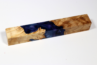 Pen Blank Hybridwood Rosskastanie Maser stabilisiert - HybrWo3998