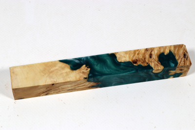 Pen Blank Hybridwood Rosskastanie Maser stabilisiert - HybrWo4039