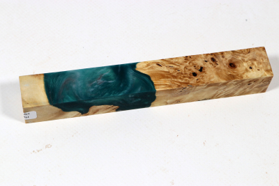 Pen Blank Hybridwood Horse Chestnut Burl stabilized - HybrWo4050