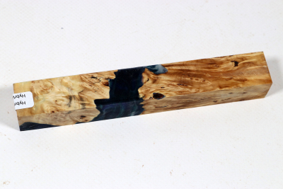 Pen Blank Hybridwood Horse Chestnut Burl stabilized - HybrWo4070