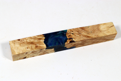 Pen Blank Hybridwood Horse Chestnut Burl stabilized - HybrWo4082