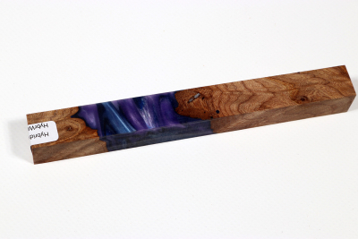 Pen Blank Hybridwood Elm Burl stabilized - HybrWo3880